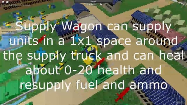 Unit Review - Supply Truck (Noobs in Combat) Roblox смотреть онлайн