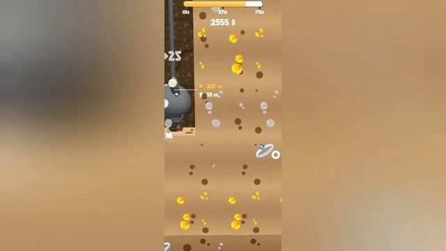 Эволюция копателя ищем золото и изумруды в игре Pick The Gold #3 смотреть онлайн