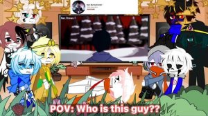 Sans’s au’s react to “sans’s au’s vs nec”|badly made|cringe|requested|link in description :)|