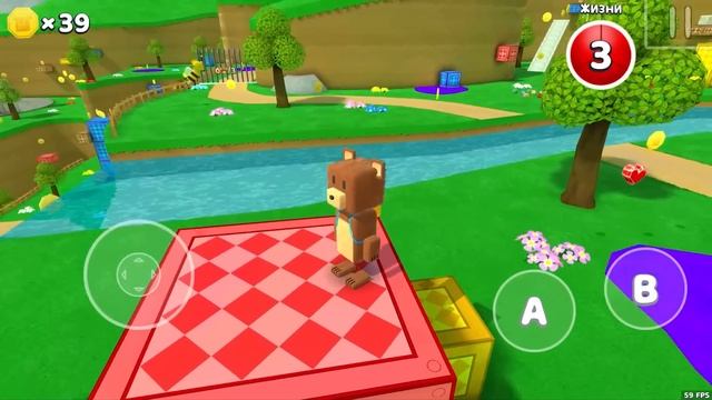 Супер Беар Адвенчер #1 Кид стал Медведем Super Bear Adventure. Битва с Боссом на пурумчата смотреть онлайн