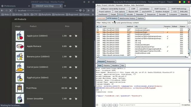 CSRF Attack Using Burpsuite And OWASP Juice Shop | Educational Purpose Only |