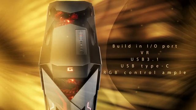 Tsunami Apex Gaming X Mars Junior ATX Gaming Case смотреть онлайн