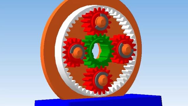 Демонстрационная модель «Планетарная передача» смотреть онлайн
