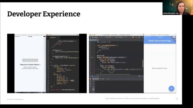 React Native or Flutter - it depends смотреть онлайн
