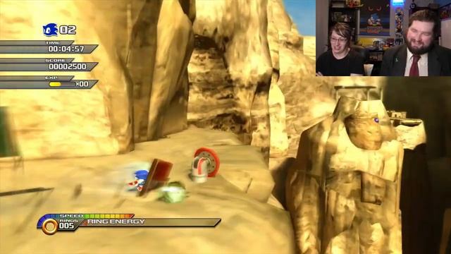 THIS CONTROLLER WILL KILL ME - Sonic Unleashed смотреть онлайн