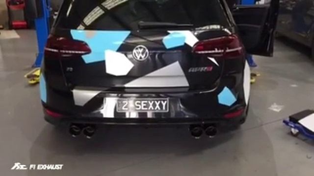 VW Golf R MK7 x Frequency Intelligent Fi Exhaust смотреть онлайн