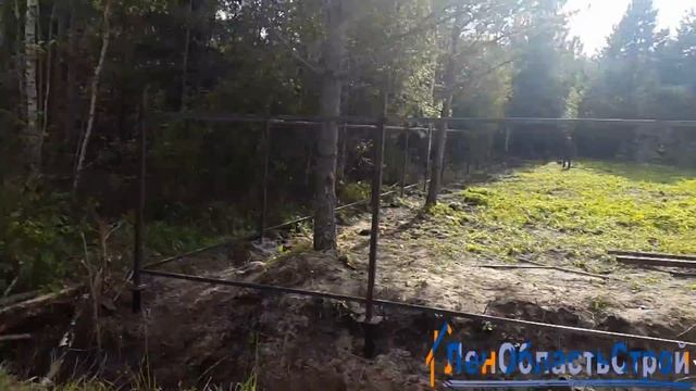 Установка Забора на винтовых сваях в деревне Поддубье смотреть онлайн
