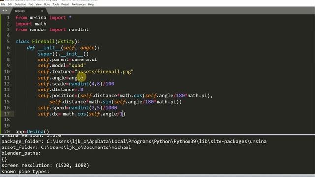 Setting Up a Target That Is Bound to Be Hit in Ursina Engine смотреть онлайн