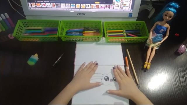 Рисую с Эмили радужное облачко смотреть онлайн