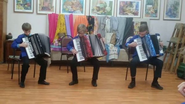 День Победы, трио "Симбирята"