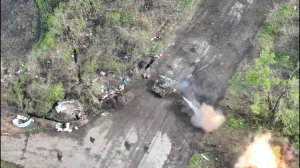 Т-80БВМ ВС РФ в бою. Поддержка пехоты, весна 2022 г.