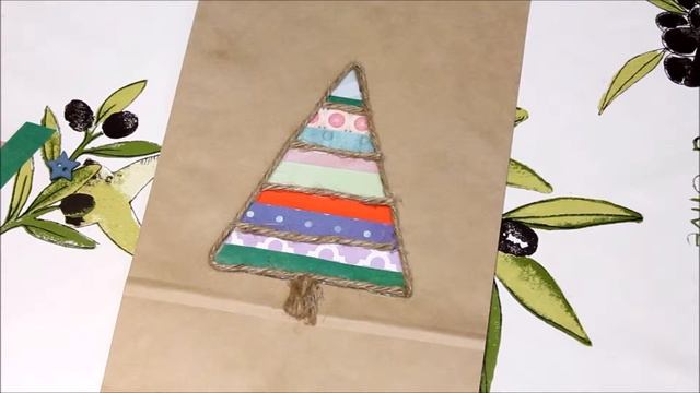 Новогодний DIY | Украшаем пакеты для подарков своими руками ч.2. смотреть онлайн