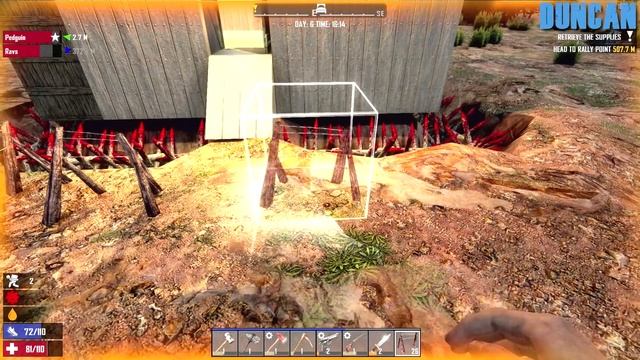 7 Days to Die - PREPARING THE BASE - DAY 6 смотреть онлайн