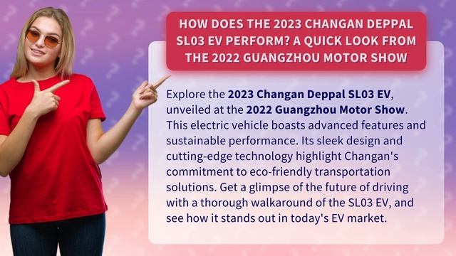 How Does the 2023 Changan Deppal SL03 EV Perform? A Quick Look from the 2022 Guangzhou Motor Show смотреть онлайн
