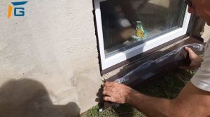 Шеф-монтаж по установке "Гранёного стакана"/#G_откос #монтаж