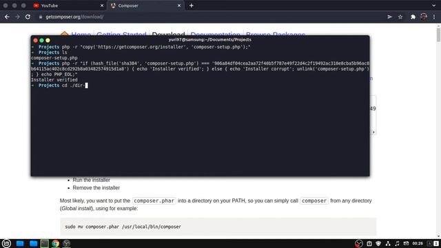 Como Instalar o Composer Atualizado no Linux смотреть онлайн