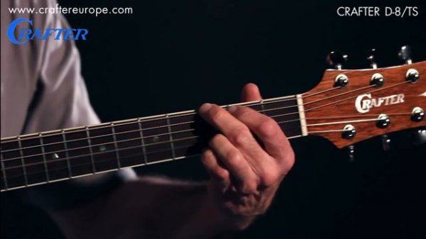 Demonstration of sound | Acoustic guitar Crafter D-8/TS