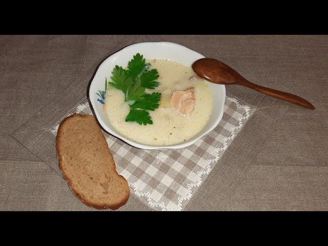 Сырный суп с копченой курицей смотреть онлайн