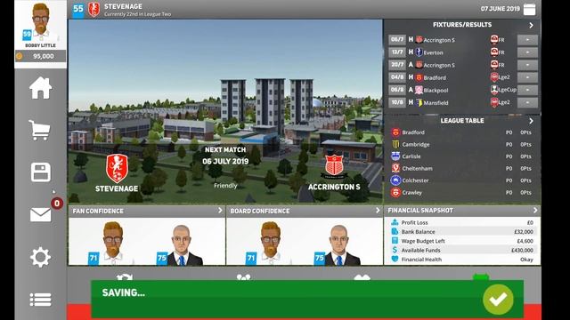 Club Soccer Director 2020 (PC Gameplay) смотреть онлайн