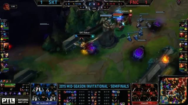 Febiven vs Faker #2 - Zed vs Azir - League of Legends смотреть онлайн
