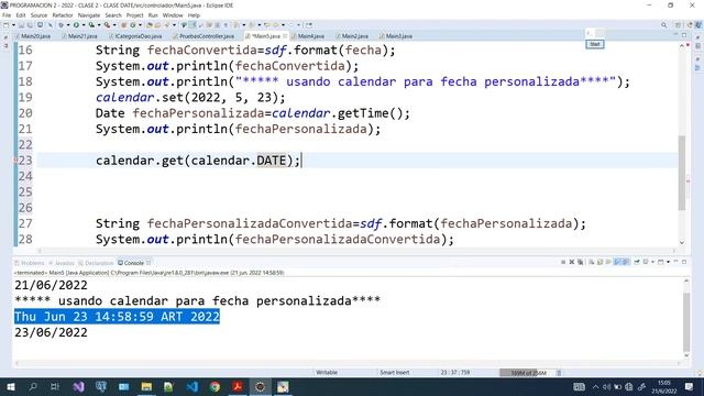 Clase Date en Java Fecha format personalizar fecha con calendar dia mes anio fecha string a date смотреть онлайн