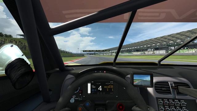 RaceRoom Sepang Chevrolet Corvette C6R GT2 Onboard смотреть онлайн
