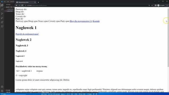 KONTENERY NA DANE | Kurs Online HTML i CSS - Lekcja 15 смотреть онлайн