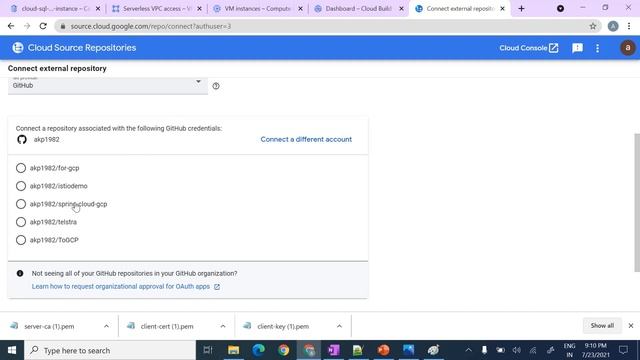 Setup GitHub Mirroring in GCP смотреть онлайн