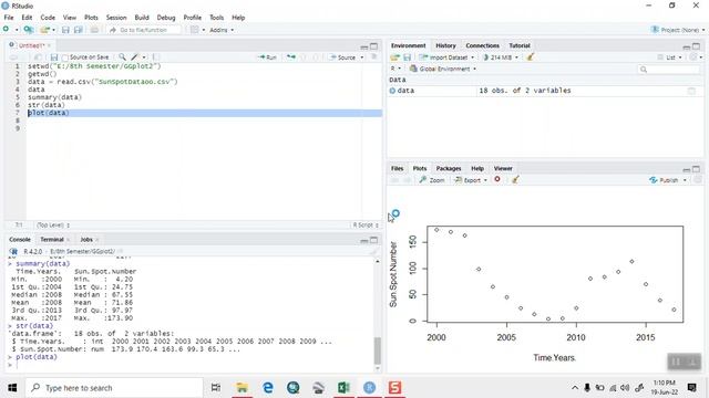 How to plot graphs using Excel csv data in R studio смотреть онлайн
