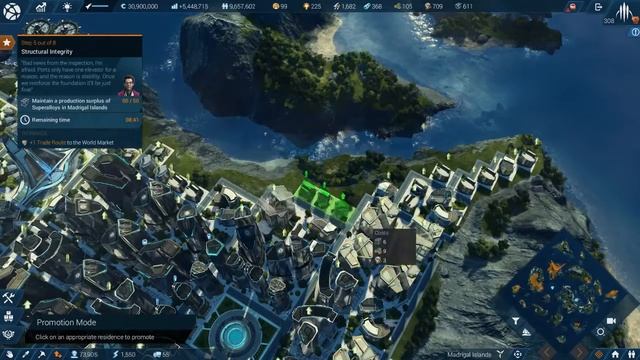 Anno 2205 - Frontiers DLC Ep6 - Building more Synthetic housing смотреть онлайн