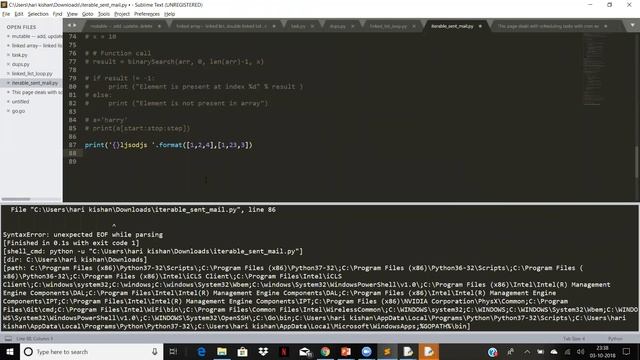 Python strings,string slicing, magic methods,string formatting смотреть онлайн
