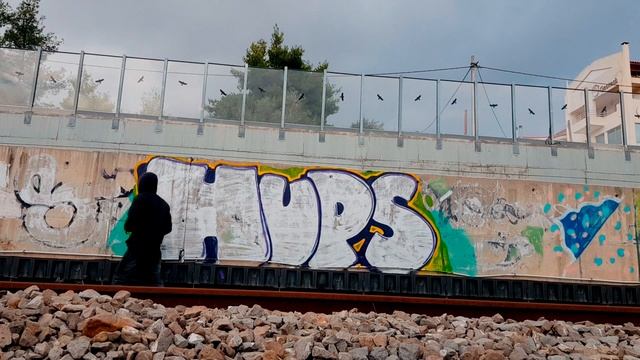 Граффити в Греции, мои покрасы в Афинах. VOICE смотреть онлайн