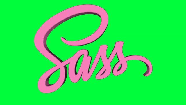 Sass Green Screen Logo Loop Chroma Animation смотреть онлайн