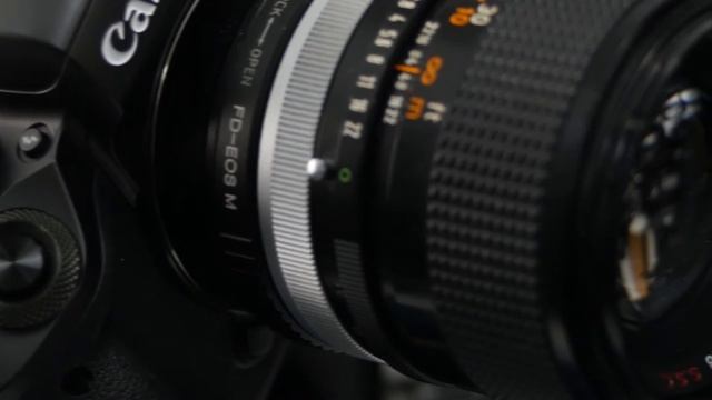 Canon EOS M5 & FD24mm FD50mm FD100mm FHD60p смотреть онлайн