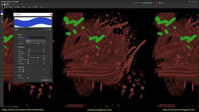 Substance Designer. Bitmap node. Paint mode. Texture editor. Basic parameters. смотреть онлайн