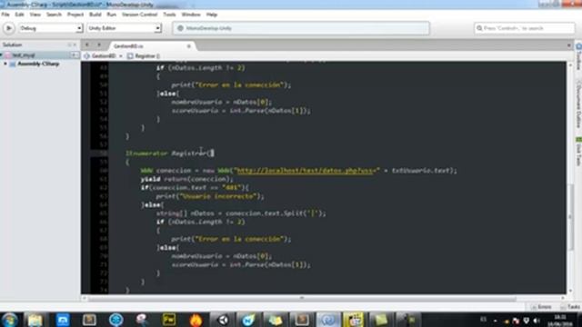 Unity3D + MySQL Tutorial - 5 Registro de usuarios смотреть онлайн