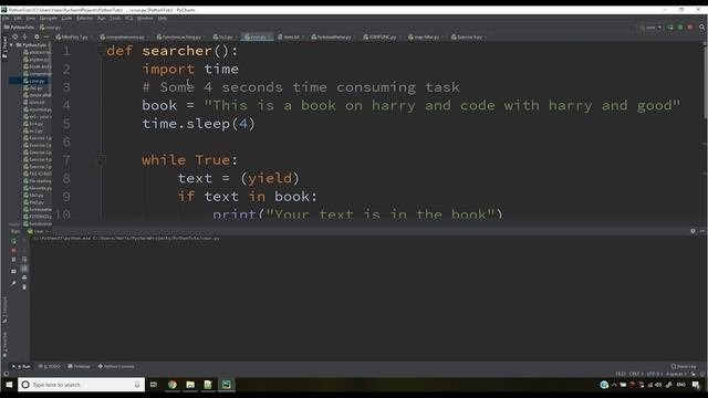 Coroutines In Python | Python Tutorials For Absolute Beginners In Hindi #77 смотреть онлайн