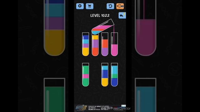 Water Color Sort Level 1021 1022 1023 1024 1025