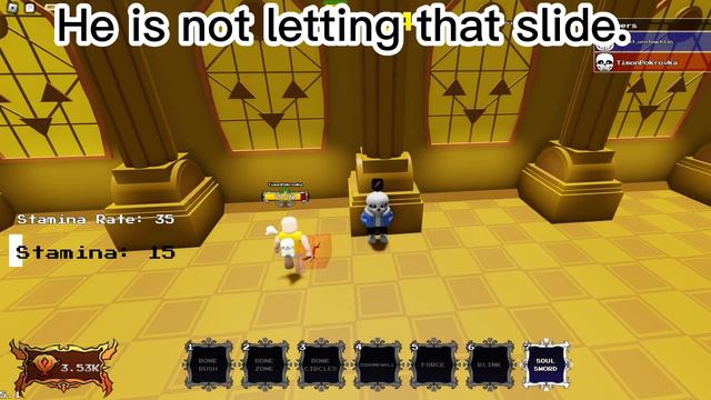 Undertale: Last Corridor 3DBB Sans Showcase(And Bonewalker)