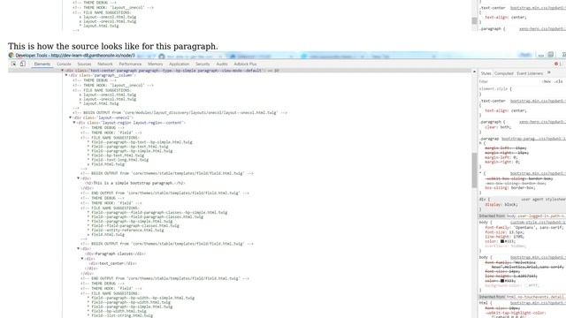 Drupal: Drupal 8 - Bootstrap paragraphs not rendering color and width classes смотреть онлайн