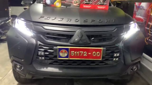 Custom Lampu Mitsubishi Pajero Sport - Osram CBI Laser Bi-LED Projie + Hyperion Foglamp Laser Proji смотреть онлайн