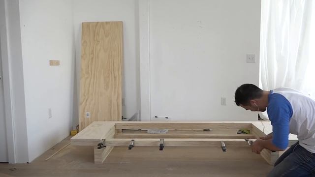 DIY Modern Sofa | How to make a sofa out of plywood смотреть онлайн