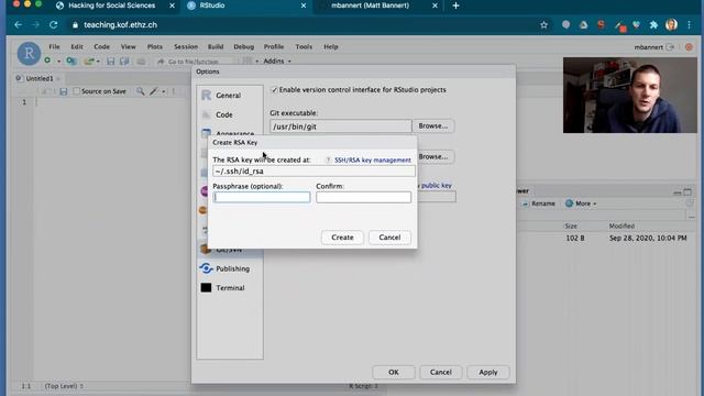 Connect to Remote Repository Using an RSA Key Pair смотреть онлайн