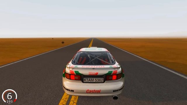 TOP SPEED - Toyota Celica ST185 Turbo | Assetto Corsa смотреть онлайн