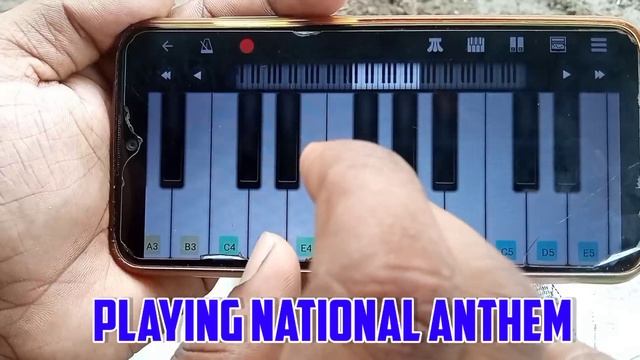 National Anthem in Piono || Walk band || Vivek Telugu Library смотреть онлайн