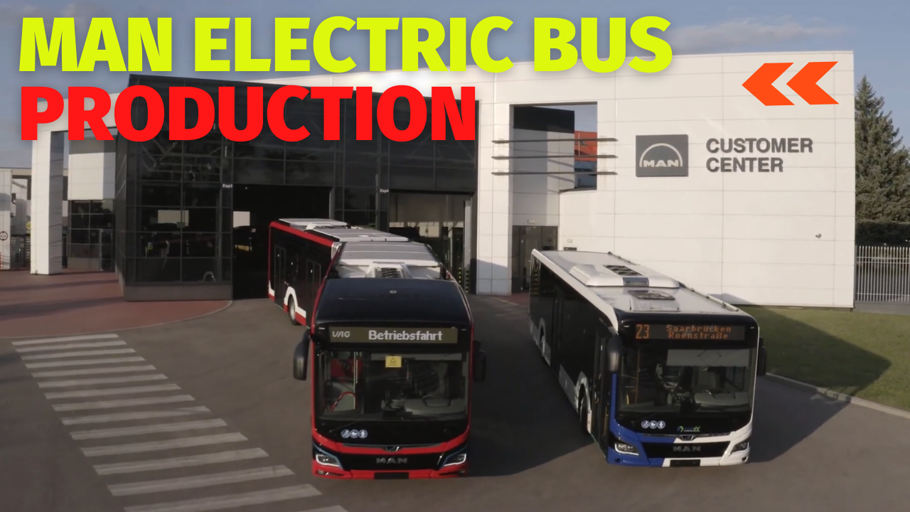 Завод по производству электрических автобусов MAN 2022 смотреть онлайн
