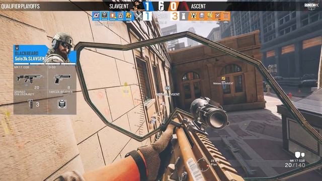 Rainbow Six: SLAVGENT vs. ASCENT (CL Open Qualifier Playoffs) смотреть онлайн
