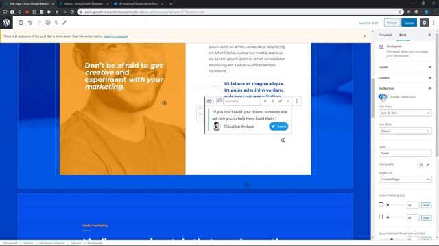 Blockquote | Ultimate Addons for Gutenberg | WORDPRESS | Brainstorm Force Astra 4 ⭐⭐⭐⭐ смотреть онлайн