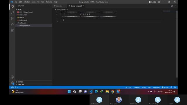 Class 9 :- String (Data Structures and Algorithm in Java) смотреть онлайн
