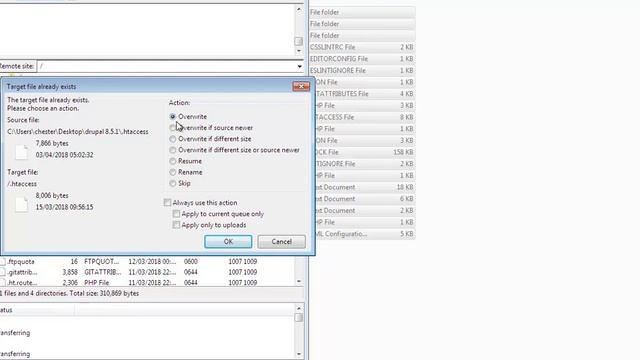 Update Drupal 8 50 to 8 5 1 with cPanel and Filezilla смотреть онлайн